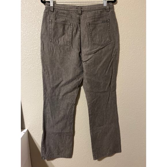 Liz Claiborne Tabitha Gray & Black Jeans - Women's Size 10 - Picture 5 of 7